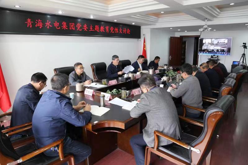 找差距、明方向、促提升 青海水电集团党委开展主题教育党性大讨论